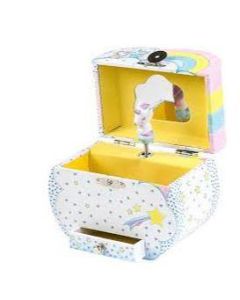 Djeco Musical Jewellery Box Unicorn Dream