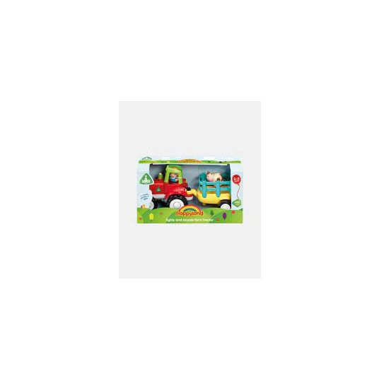 happyland lights and sounds farm tractor