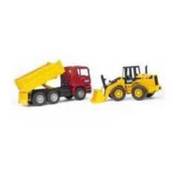 Bruder 1:16 MAN TGA Construction Truck With Articulated Front Loader