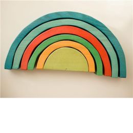 Large Colour Rainbow Block Set