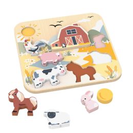 Speedy Monkey Farm Chunky Puzzle