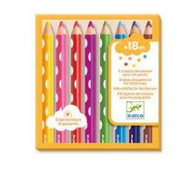 Djeco 8 Little Ones Coloured Pencils