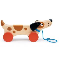Mentari Puppy On Wheels Pull Along