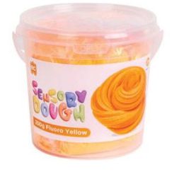 Sensory Dough 250gm Fluoro Orange