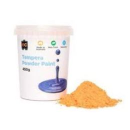 Tempera Powder Paint 450gm Orange