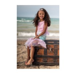 Great Pretenders Pink Misty Mermaid Dress Size 5-6