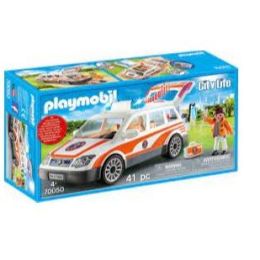 Playmobil Emergency Car With Siren (d)