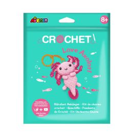 Avenir Crochet Keychain Love Axolotyl