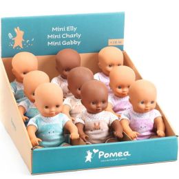 Djeco Pomea Mini Soft Dolls Poppy, Charly & Gabby