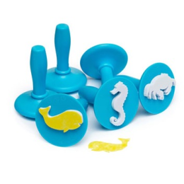 Paint/Dough Stampers Sea Life Set 6