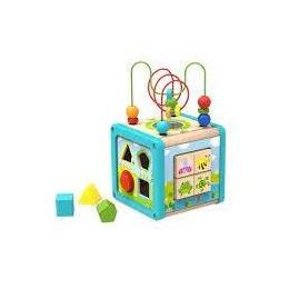 Tooky Toy Wooden Play Cube
