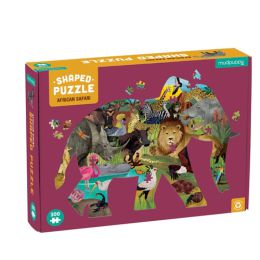 Mudpuppy 300Pc Shaped Puzzle African Safari