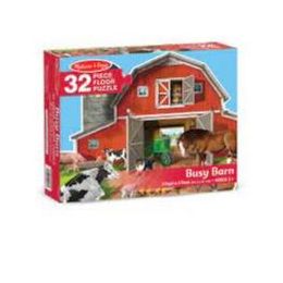 Melissa & Doug Busy Barn Puzzle 32pce