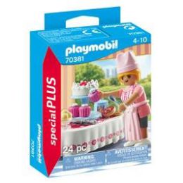 Playmobil Baker with Dessert Table