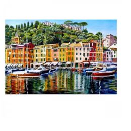 House Of Puzzles Portofino on Reflection 1000 piece