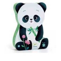 Djeco 24pc Silhouette Leo The Panda