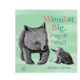 Wombat Big, Puggle Small Board Book