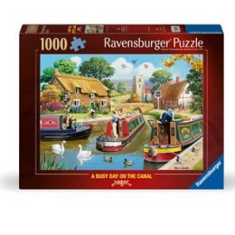 Ravensburger 1000pc A Busy Day On The Canal Puzzle