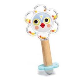 Djeco Baby Flower Rattle (d)