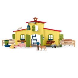 Schleich Large Farm with Animals And Accessories