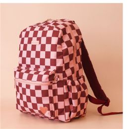 Fox & Fallow Cherry Check Backpack