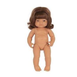 Miniland 38cm Cauc Girl Red Hair Naked