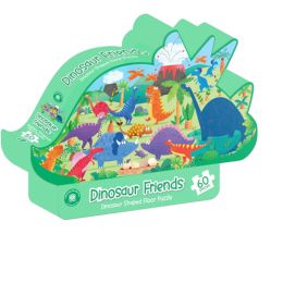 Dinosaur Friends Shaped Floor Puzzle