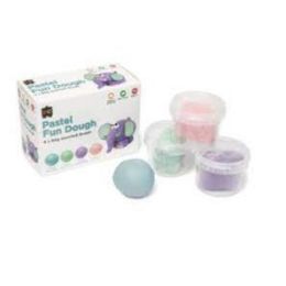 Fun Dough 4x80gm Pastel