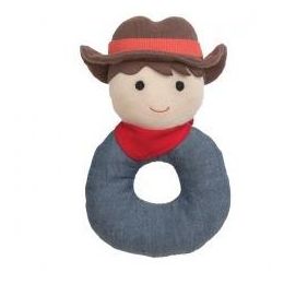 Organic Buddie Barnyard Billy Rattle