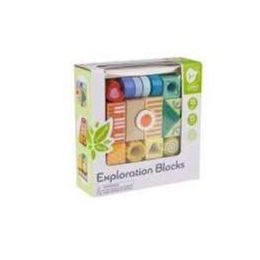 Classic Exploration Wooden Blocks 15pc