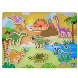 Wooden Chunky Dinosaur Puzzle