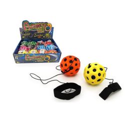 Bouncy Dimple Ball W/Wristband