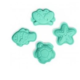 Bigjigs Sand Moulds Eggshell Green