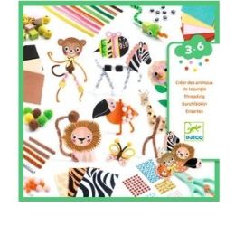 Djeco Jungle Animals Craft Kit