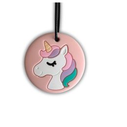 Jellystone Chewable Pendant Unicorn Peach