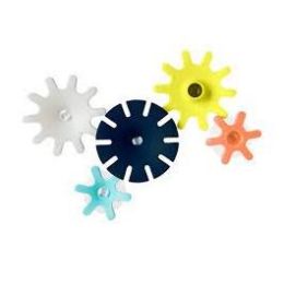 Boon Cogs Water Gear Bath Toy Navy/Yellow