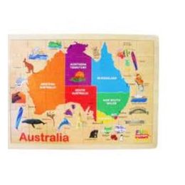 Fun Factory Jigsaw Australia Map Tray