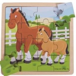 Big Jigs Horse & Foal Puzzle