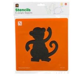 Stencils Jungle Set of 6
