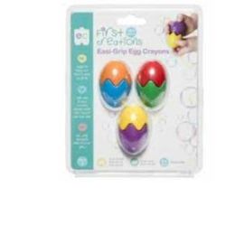 First Creations Easi-Grip Egg Crayons (3)