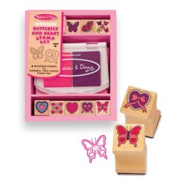 Melissa & Doug Butterfly & Heart Stamps