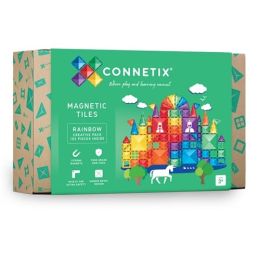 Connetix Magnetic Tiles Rainbow Creative Pack 102pc