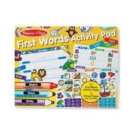 Melissa & Doug First Words Activty Pad (D)