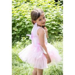 Great Pretenders Pink Flutter Butterfly Skirt & Wings Size 4-6
