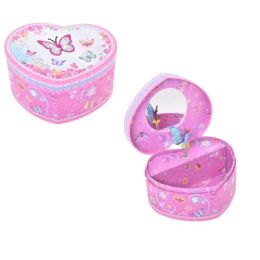 Butterfly Heart Musical Jewel Box