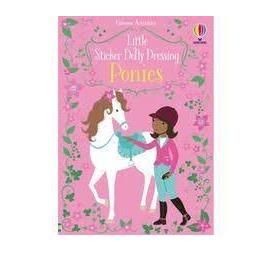 Usborne Little Sticker Dressing Ponies