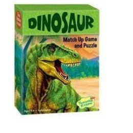 Peaceable Kingdom Puzzle & Match Up Game Dinosaur