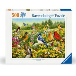 Ravensburger 500pc Birds In The Meadow Puzzle