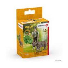 Schleich Ranger & Rhinoceros (d)