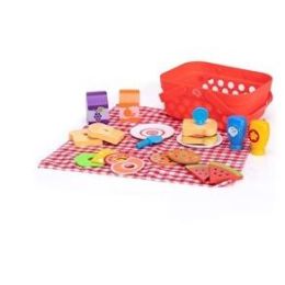 Fat Brain Pretendables Picnic Basket Set